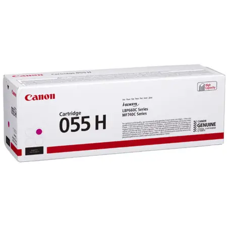 Toner magenta 055H do Canon LBP-660, LBP-662, LBP-663, LBP-664, MF-740, MF-741, MF-742, MF-743, MF-744, MF-745, MF-746 -