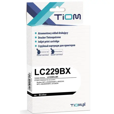 Tusz Tiom do Brother LC229XLBK | MFC-J5320DW | black-3753204